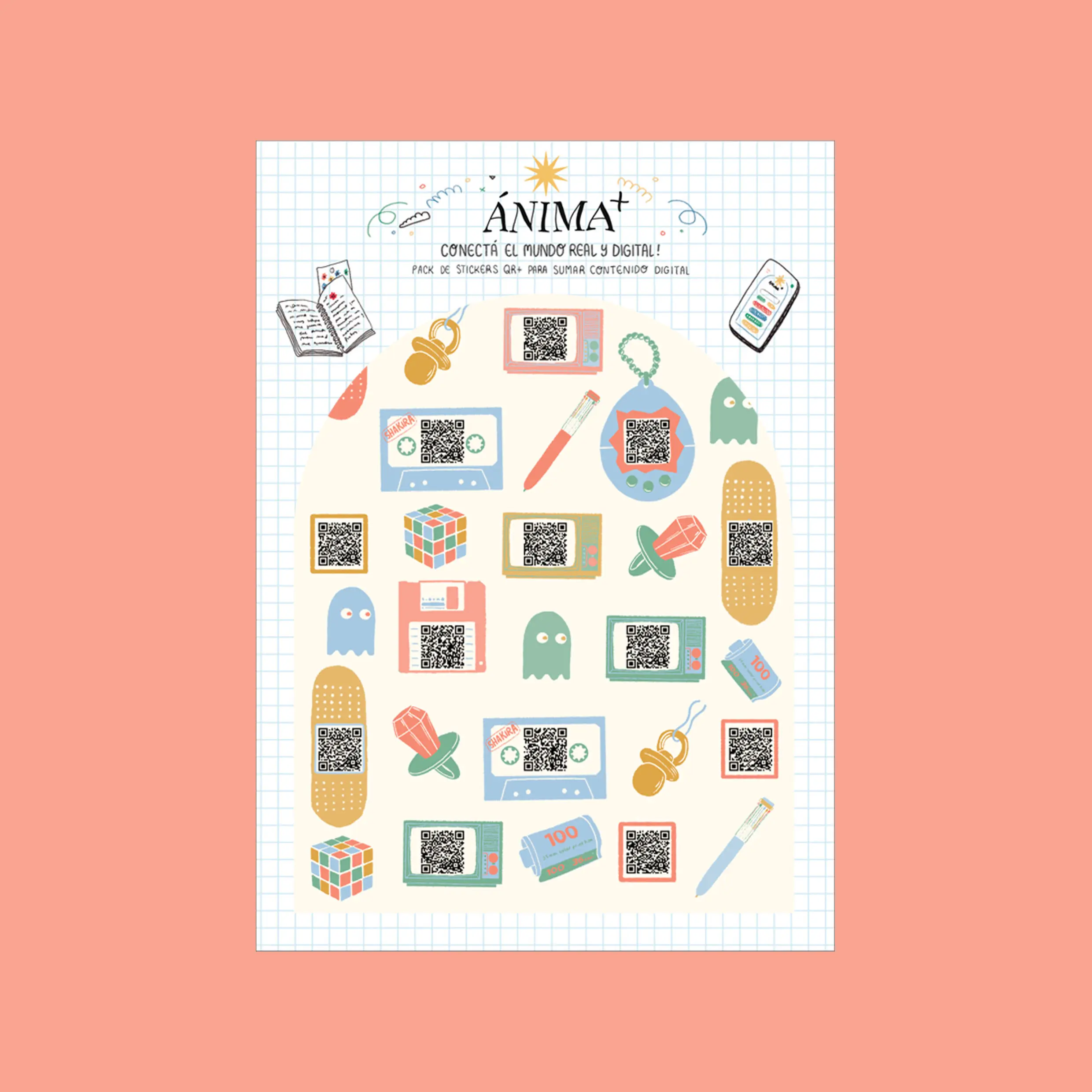 Pack QR+ Vintage